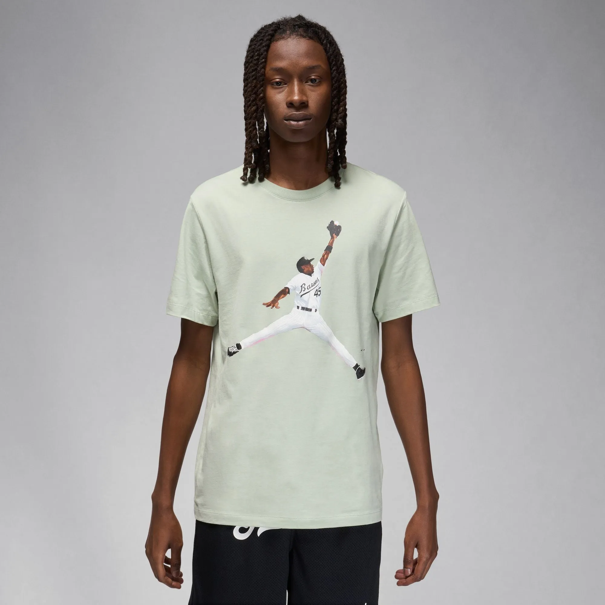 Air Jordan Flight MVP Tee (Seafoam/Black/Black)