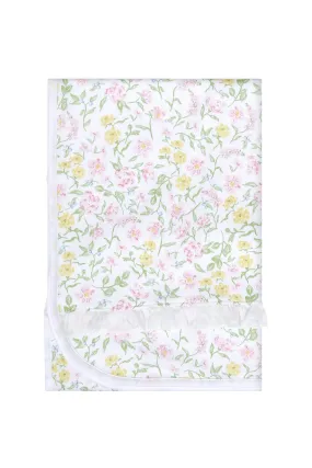 Berry Wildflowers Baby Blanket