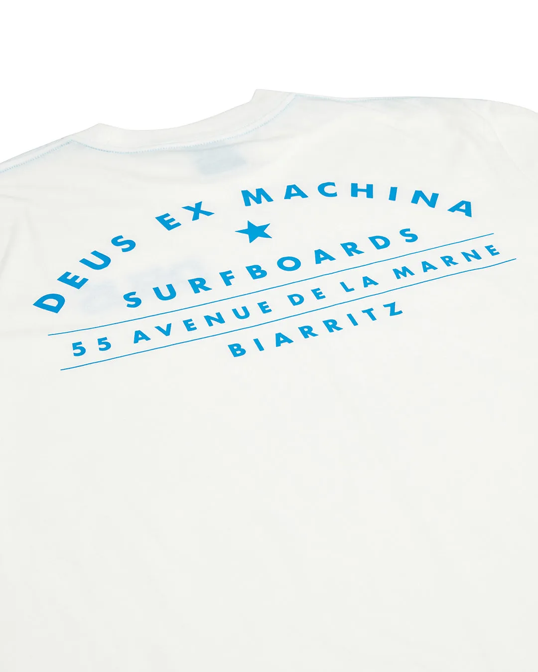 Biarritz Surf Tee - Vintage White