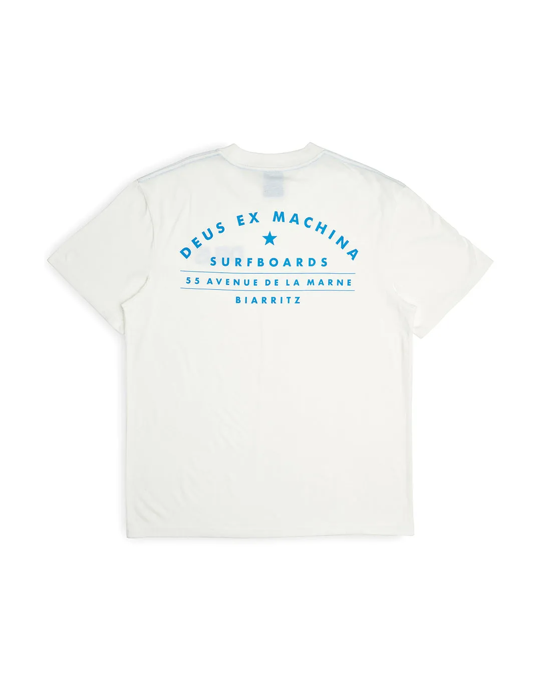 Biarritz Surf Tee - Vintage White