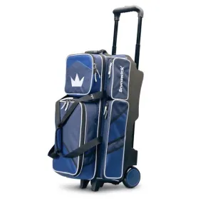 Brunswick Quest Triple Roller Blue Bowling Bag