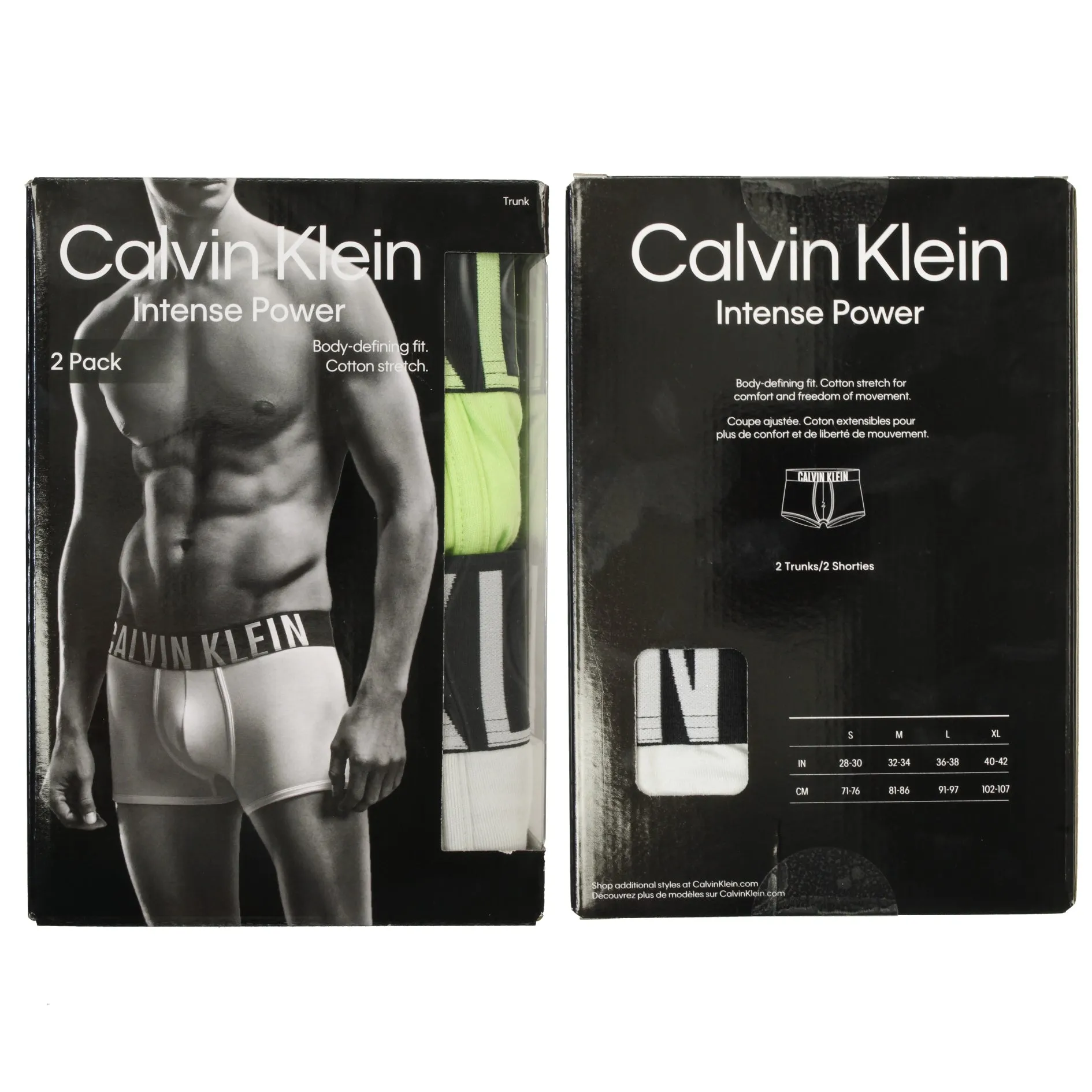 Calvin Klein Men's 'Intense Power' Boxer Trunks (2-Pack)