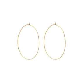 CAPRI WIRE HOOPS