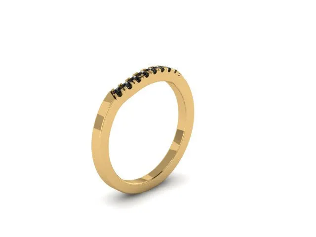 Contour Wedding Band-UDINC0336WB