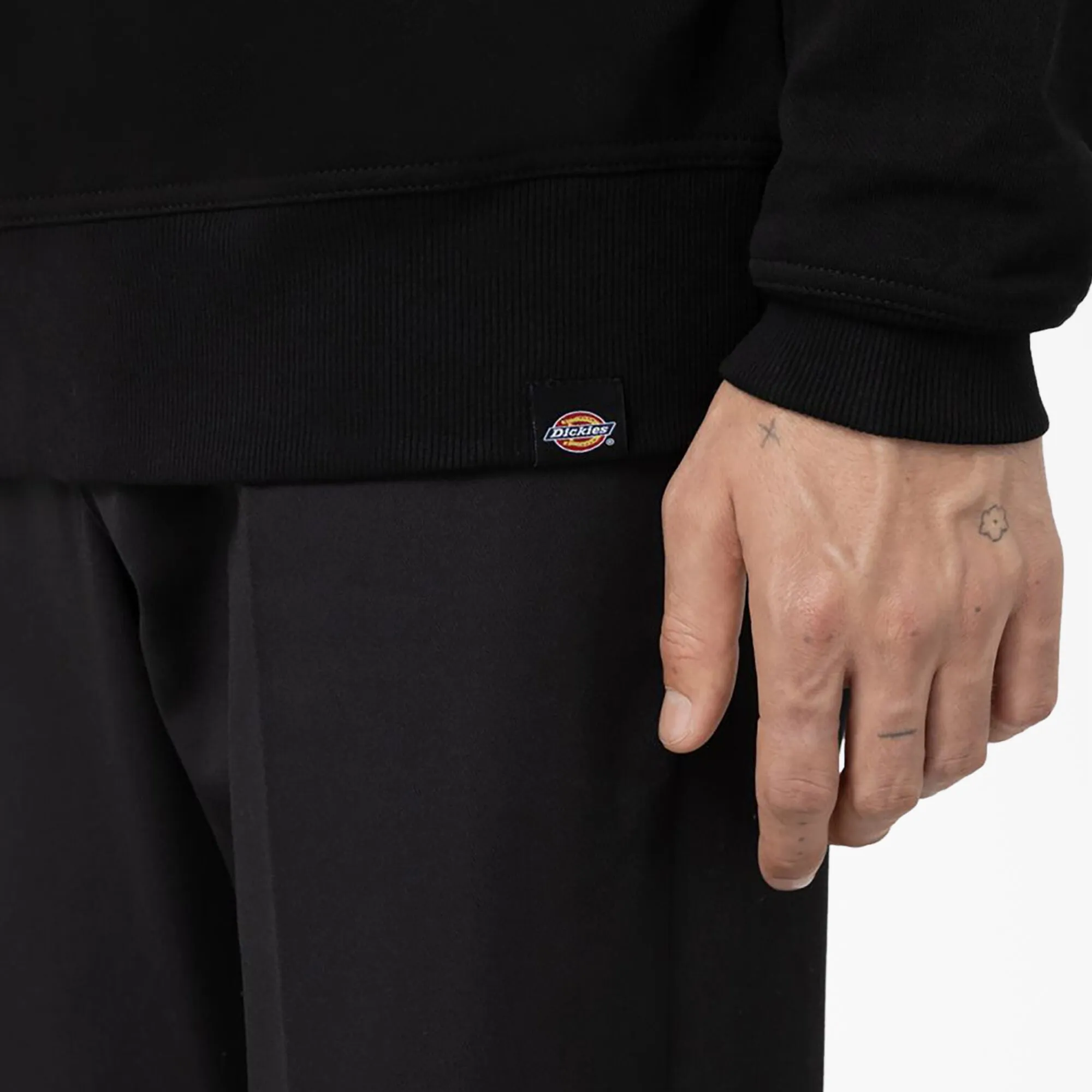 DICKIES Oxford Graphic Sweatshirt - BLACK