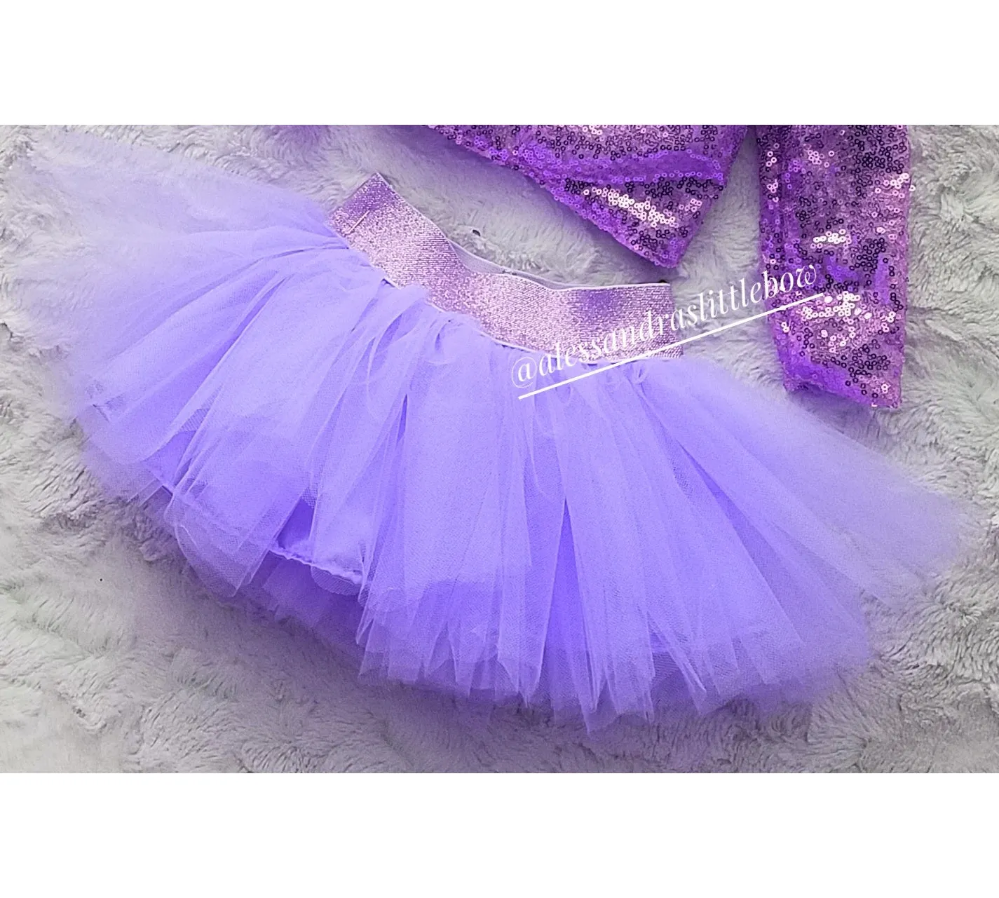 Lavender Luxury Tutu Skirt