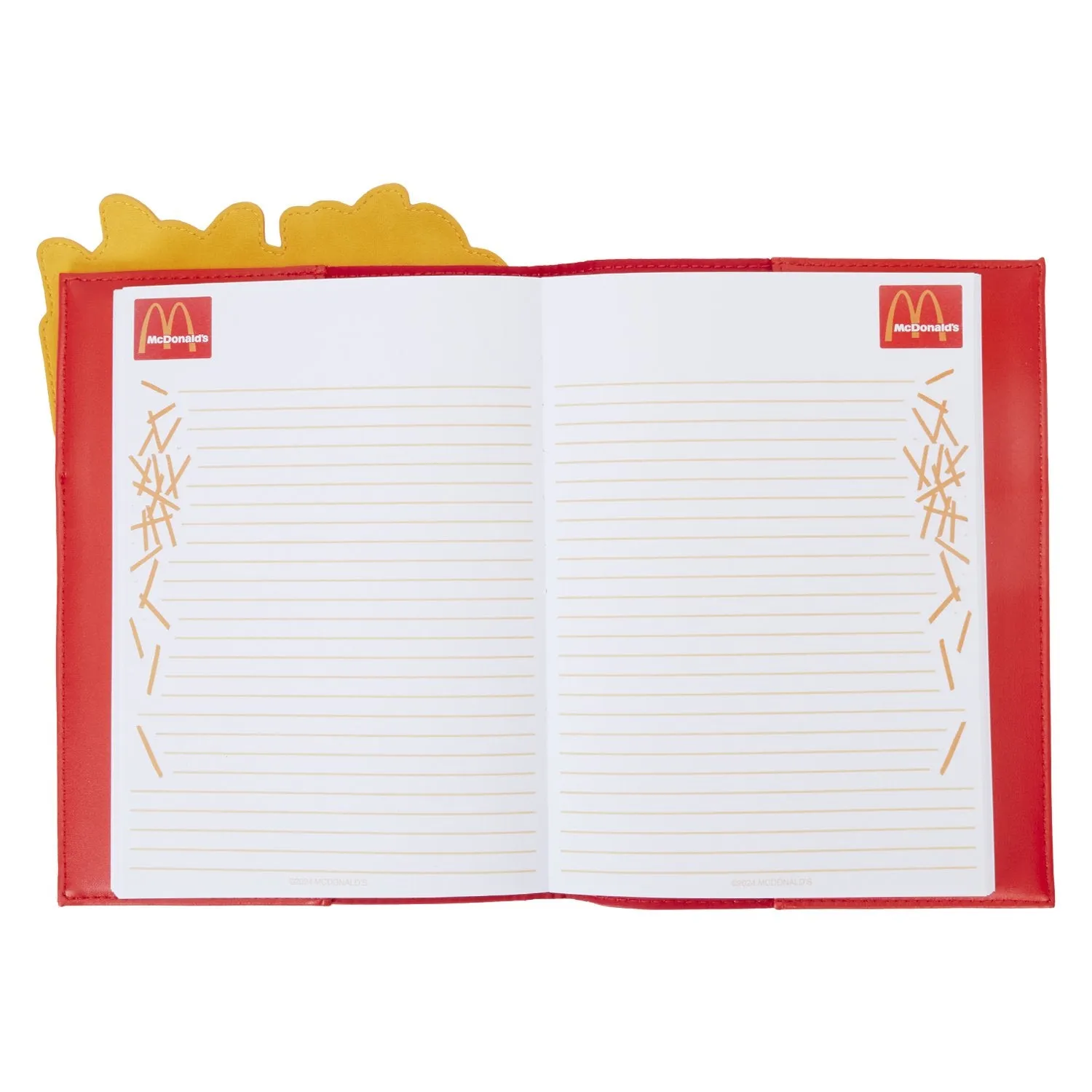 Loungefly McDonald's French Fries Notebook