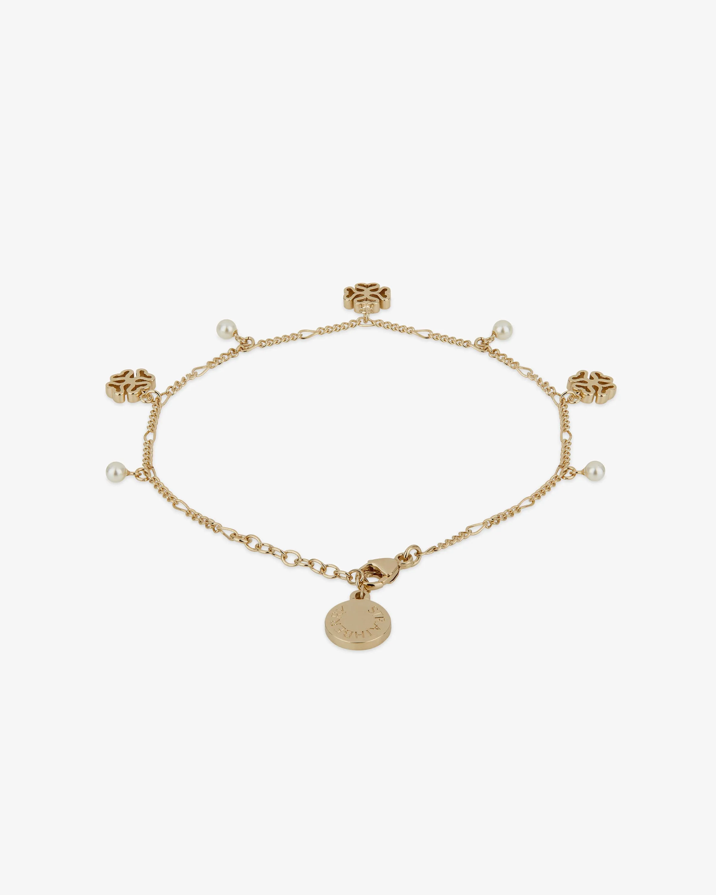 Monogram Bracelet - 22 Carat Gold Gilded