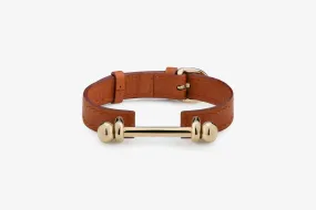 Music Bar Bracelet - Chestnut