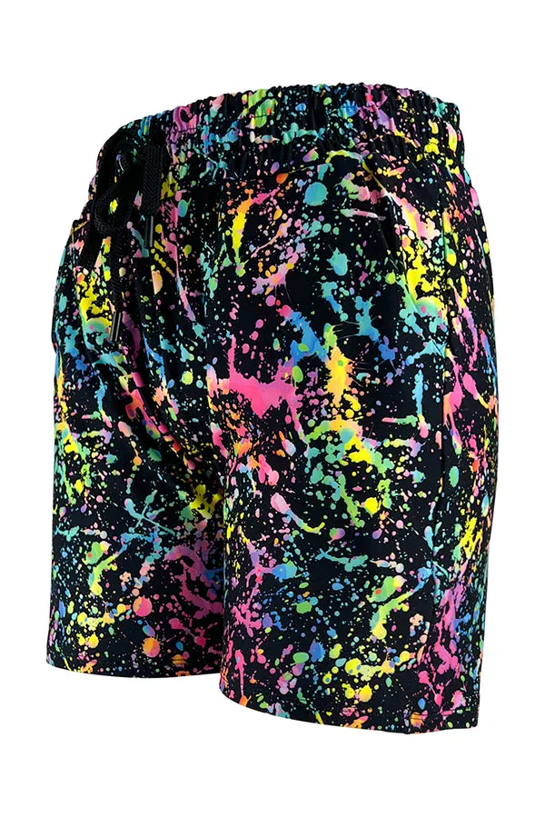 Neon Fusion Jogger Shorts