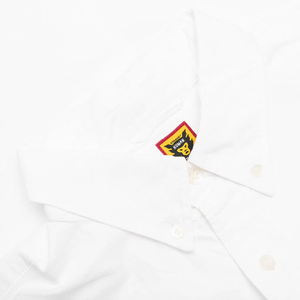 Oxford B.D L/S Shirt - White