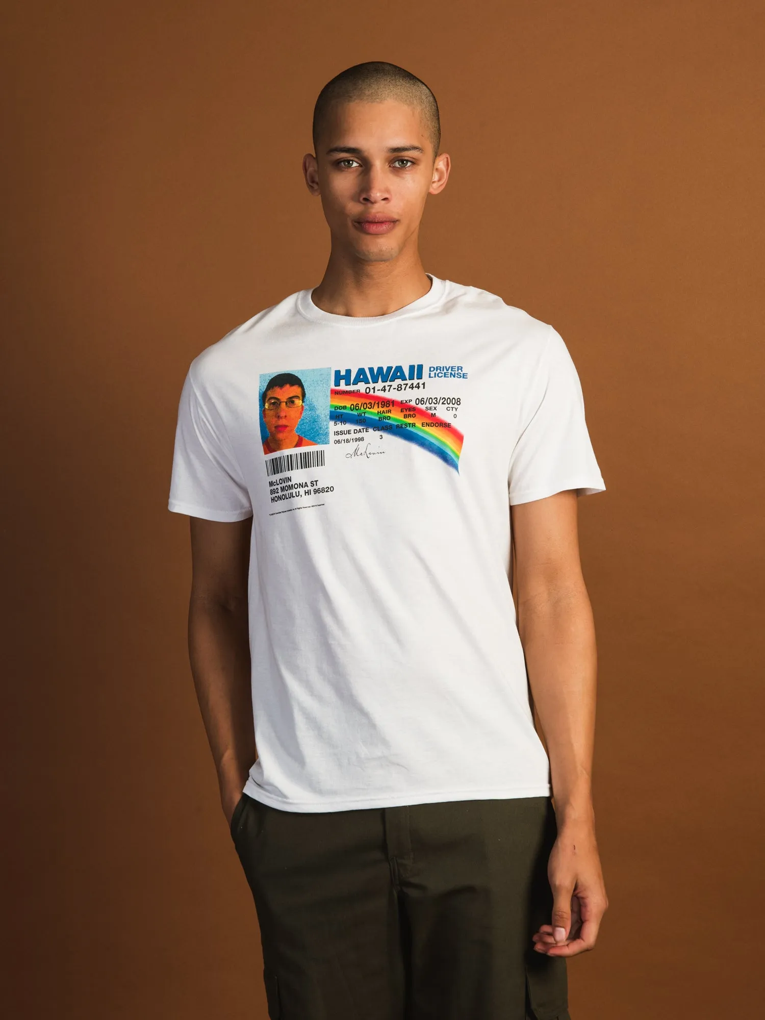 PHILCOS ENTERPRISES MCLOVIN T-SHIRT