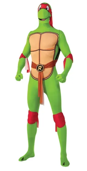 Raphael 2nd Skin Suit for Adults - Nickelodeon Teenage Mutant Ninja Turtles